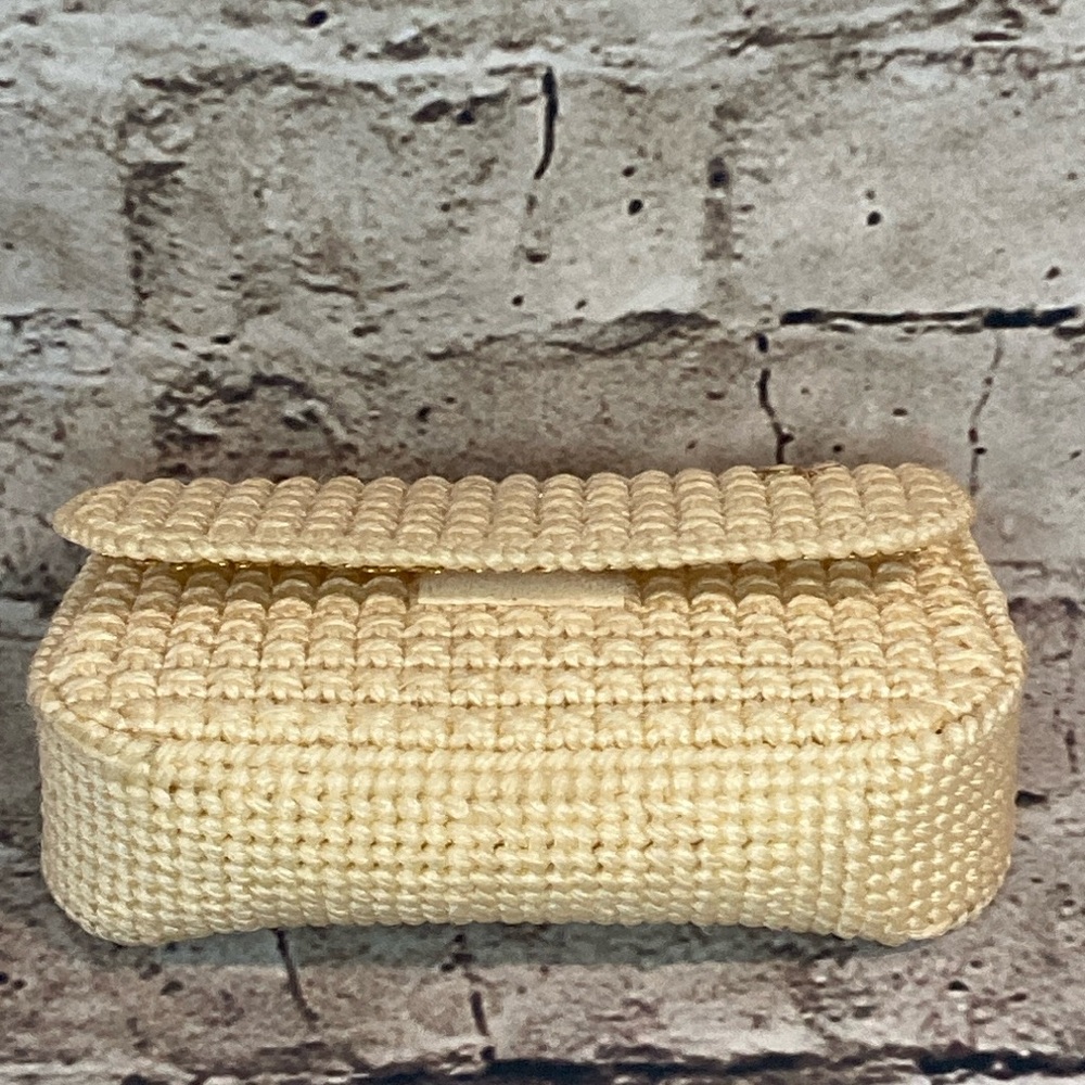 Vintage clutch handbag 1980s - Picture 3 of 11